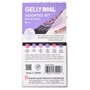 Gelly Roll Pink & Purple Assorted 6pc Set
