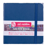 Talens Art Creations Sketch Book Navy Blue 12x12 140gsm