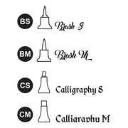 Multiliner Set Hand Lettering Black 4pc