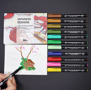 Sakura Koi + Pepin Japanese Colouring Kit