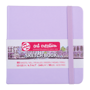 Talens Art Creations Sketch Book Pastel Violet 12x12 140gsm