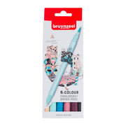 BRUYNZEEL FINELINER BRUSHPEN VENICE Set 6