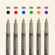 Sakura Pigma Micron 6pc 005 Colour Sketch Set