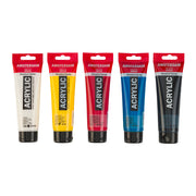 Amsterdam Standard Series acrylic paint primary set - 5 x 120 ml
