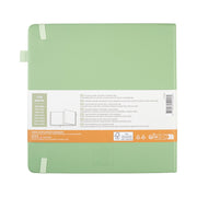 Sakura Dotted Hard Cover Notebook 20x20cm Pale Patina
