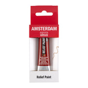 Amsterdam Relief Paint 20ml Reddish Brown 422