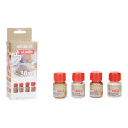 Talens Art Creations Metallic 30ml Basic Set of 4