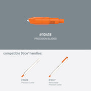 Slice Precision Blades Pointed Tip 4 Pk