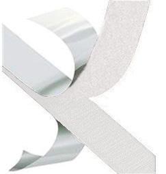 Hook White Strip 25mm x 25m