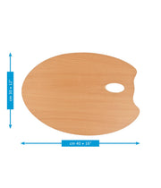 MABEF Oval Palette 30x40cm - 12