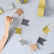X-Press It Glitter Deco Tape Gold 25mm x 10m
