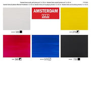 Amsterdam Standard Series acrylic paint primary set - 5 x 120 ml