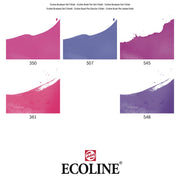 Ecoline Brushpen Set 5pc - Violet