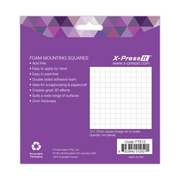 X-Press It Foam Mounting Squares 12x12mm 144pcs