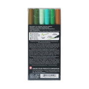 Sakura Koi Colouring Brush Pen, 6pc Set Nature