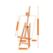 MABEF M21 Miniature Lyre Easel