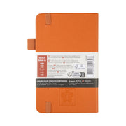 Sakura Ruled Hard Cover Notebook A6 9x14cm Amber