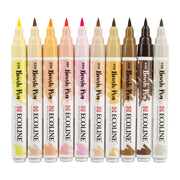 Ecoline Brushpen Set 10pc - Skin