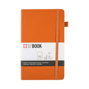 Sakura Ruled Hard Cover Notebook A5 13x21 cm Amber
