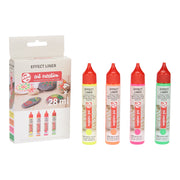 Talens Art Creations Effect Liner 28ml Neon Set of 4