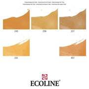 Ecoline Brushpen Set 5pc - Earth