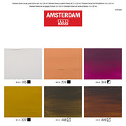 Amsterdam Standard Series acrylic paint portrait set - 6 x 120 ml
