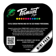 Permaset Aqua 4x100ml Glow/Metalic Set