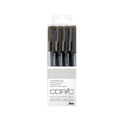 Multiliner Set Warm Grey 0.5, 0.3, 0.1, 0.05