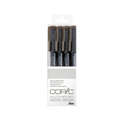 Multiliner Set Warm Grey 0.5, 0.3, 0.1, 0.05
