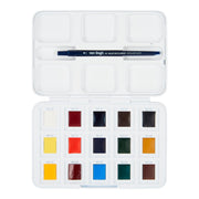 Van Gogh Watercolour Plastic 12 (+3 Free) Half Pan