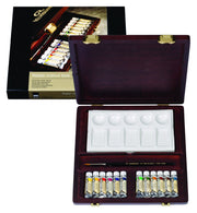 Rembrandt Watercolour Wooden Box Set 12x5ml Traditional Tubes