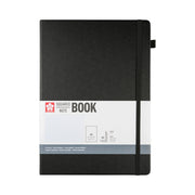 Sakura Squared Hard Cover Notebook A4 21x30cm Black