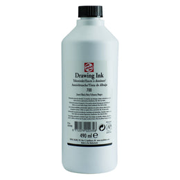 Talens Drawing Ink 490ML- 700 - Black