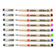 Sakura Pigma Brush Pen 8pc Colour Set