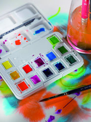 Van Gogh Watercolour Pocket Box 12 Half Pan Vibrant