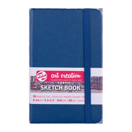 Talens Art Creations Sketch Book Navy Blue 9x14 140gsm