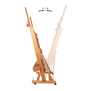 MABEF M02+ Studio Easel Double Mast Crank For Elevation