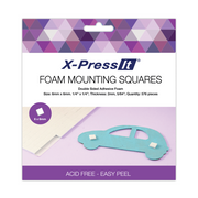 X-Press It Foam Mounting Squares 6x6mm 576pcs