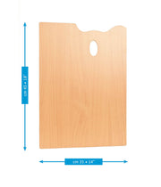 MABEF Rectangular Palette 35X45cm - 14