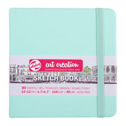 Talens Art Creations Sketch Book Mint 12X12 140gsm