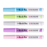Ecoline Brushpen Set 5pc - Pastel