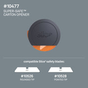 Slice Super-safe Carton Opener with Ceramic Blade