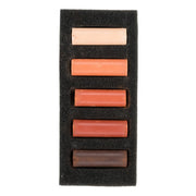 Rembrandt Pastel Burnt Sienna 5 piece set