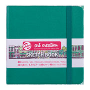 Talens Art Creations Sketch Book Forest Green 12x12 140gsm