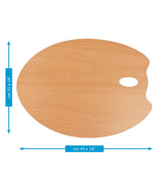 MABEF Oval Palette 35X45cm - 14