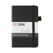 Sakura Ruled Hard Cover Notebook A6 9x14cm Black