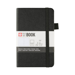 Sakura Ruled Hard Cover Notebook A6 9x14cm Black
