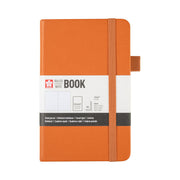 Sakura Ruled Hard Cover Notebook A6 9x14cm Amber