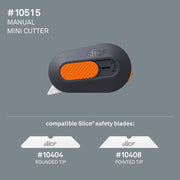 Mini Cutter Manual with Ceramic Blade