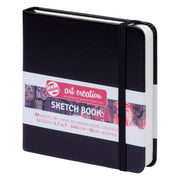Talens Art Creations Sketch Book Black 12x12 140gsm